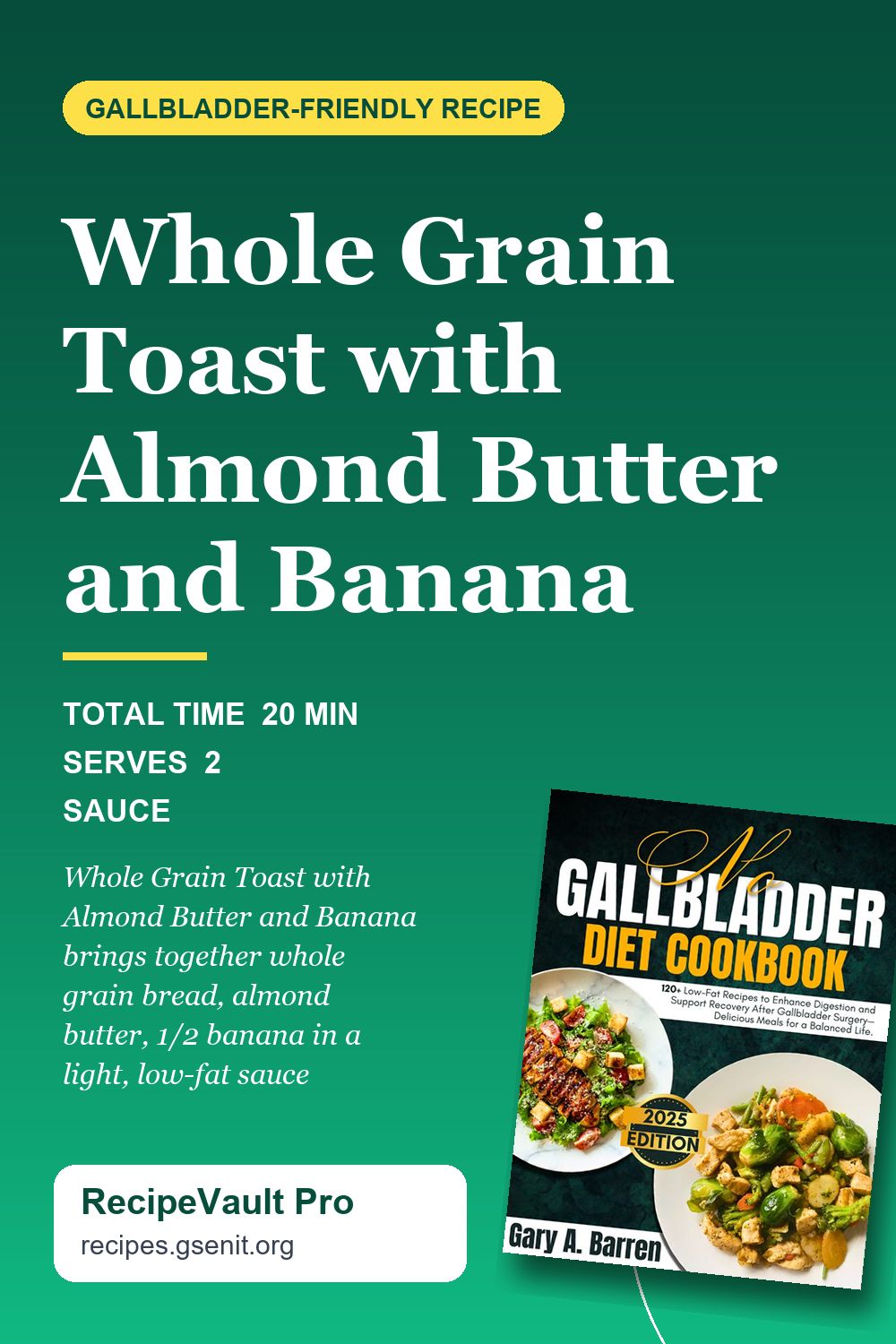 Whole Grain Toast with Almond Butter and Banana