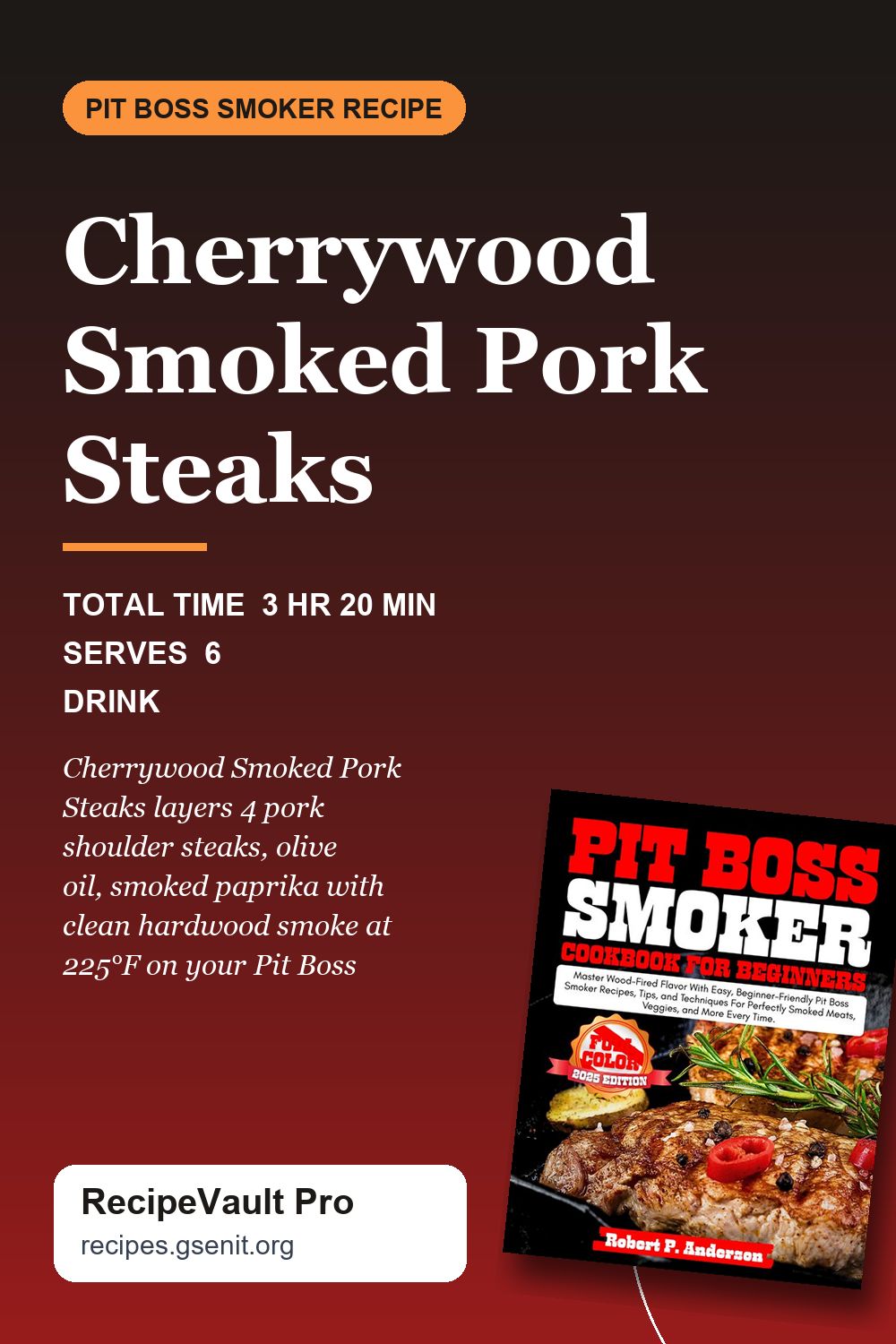 Cherrywood Smoked Pork Steaks
