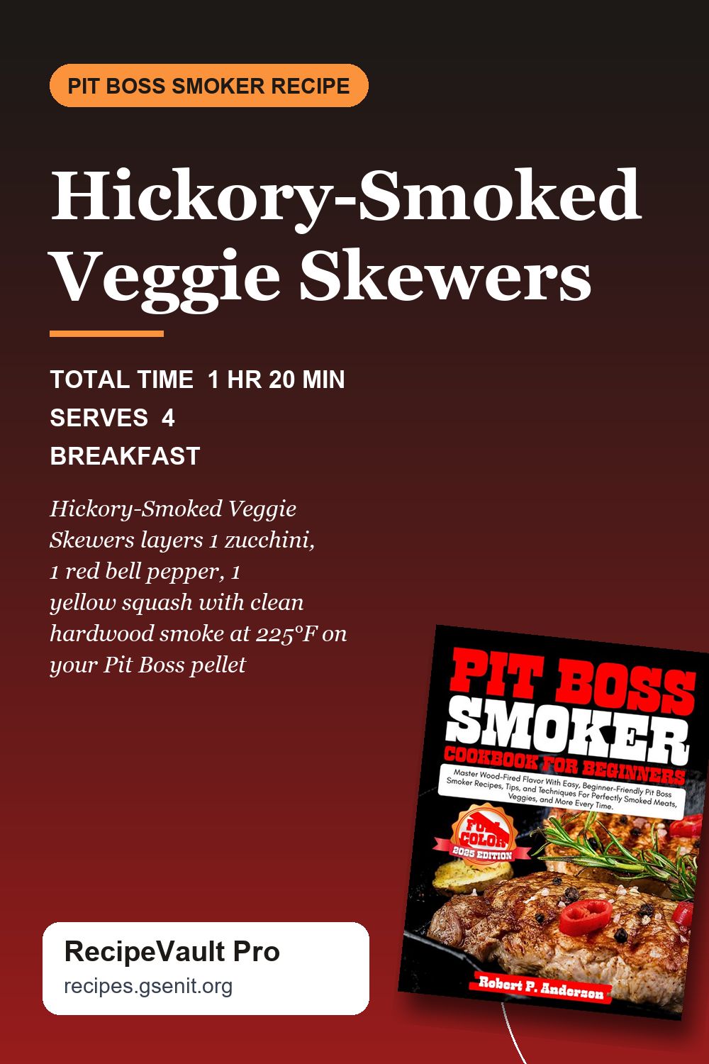 Hickory-Smoked Veggie Skewers