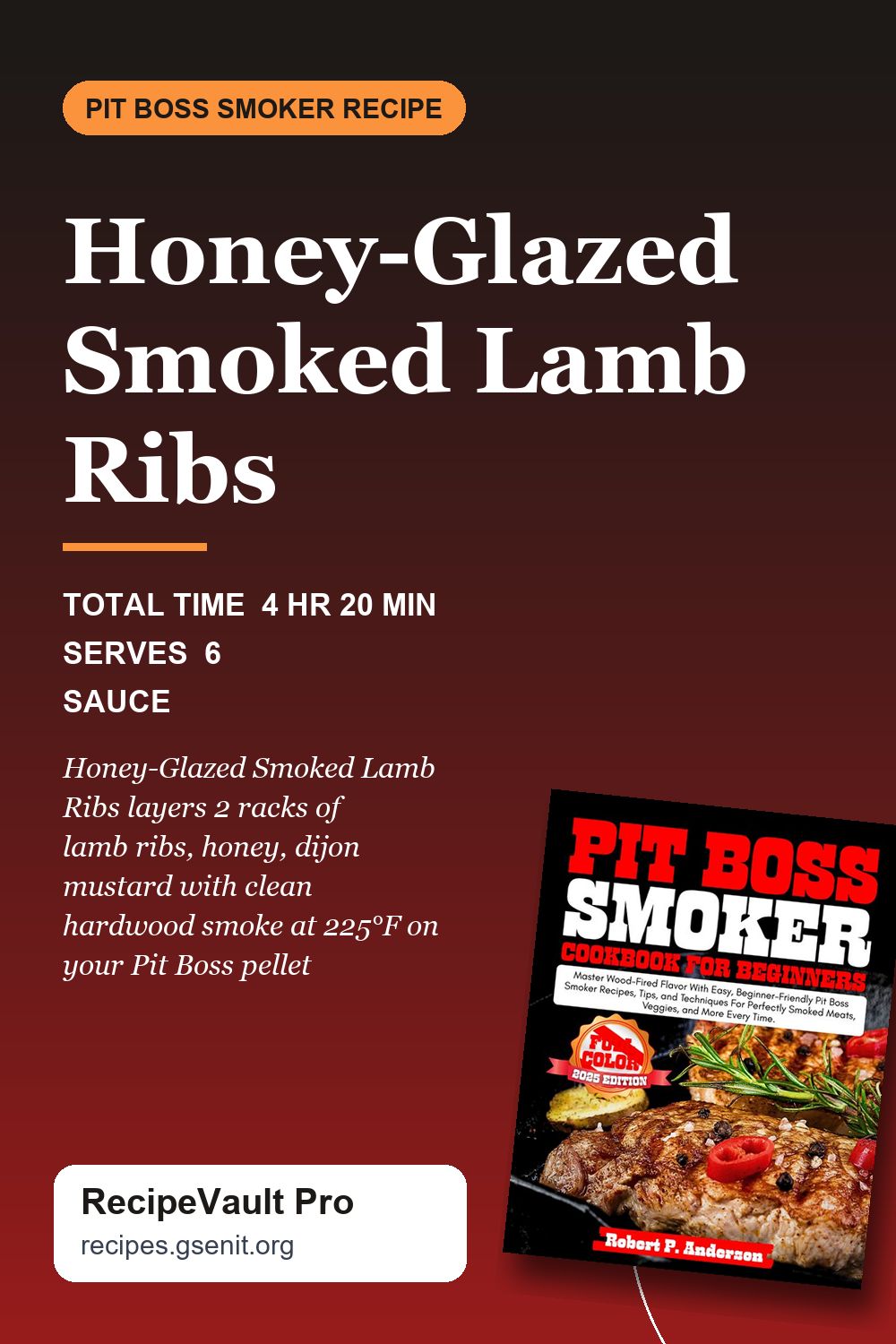 Honey-Glazed Smoked Lamb Ribs