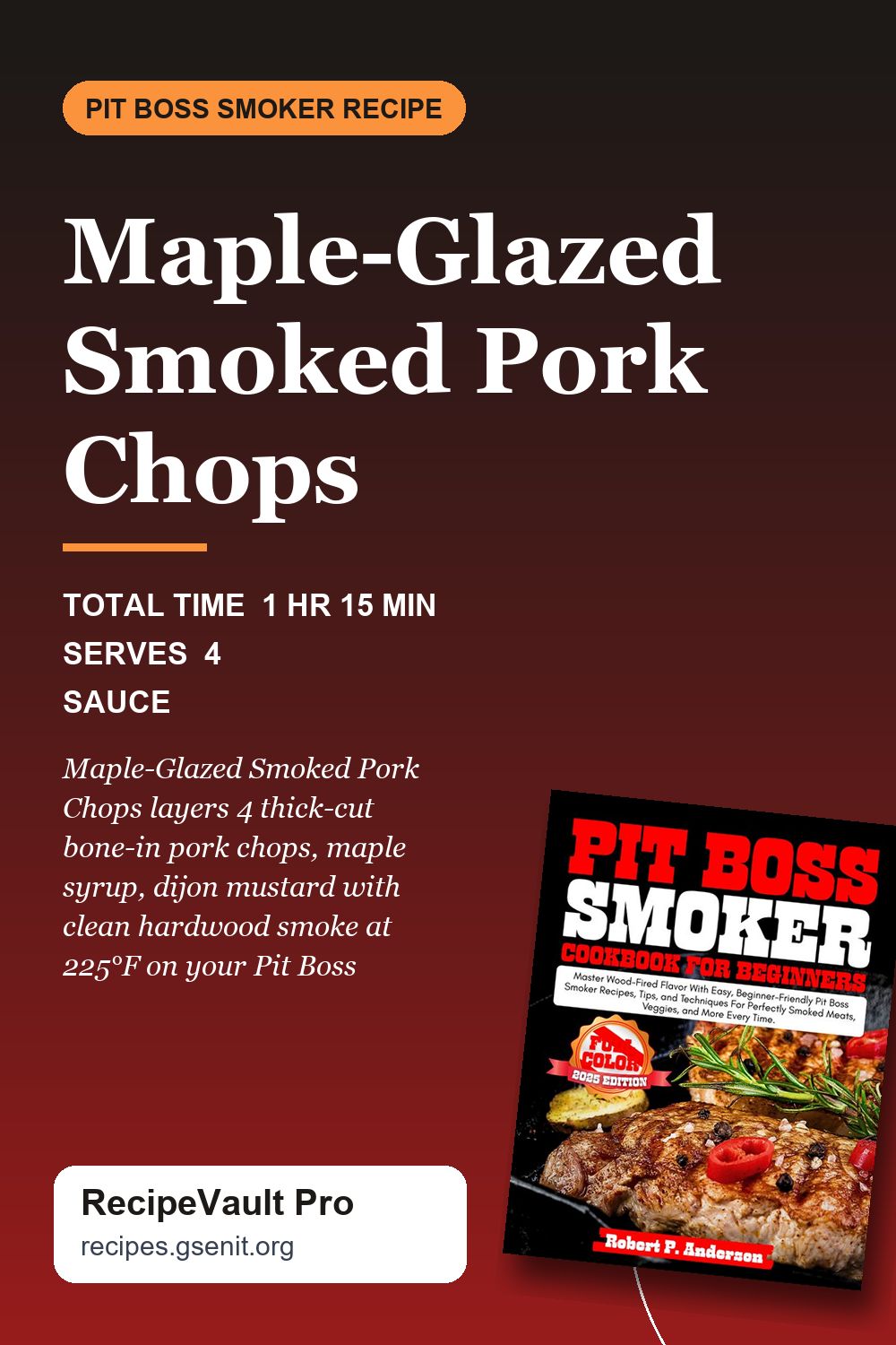 Maple-Glazed Smoked Pork Chops