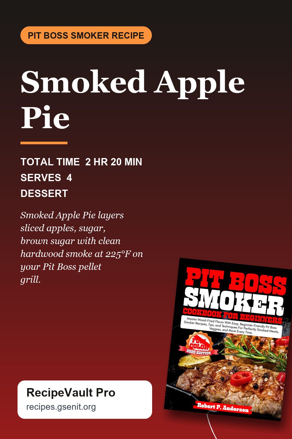 Smoked Apple Pie