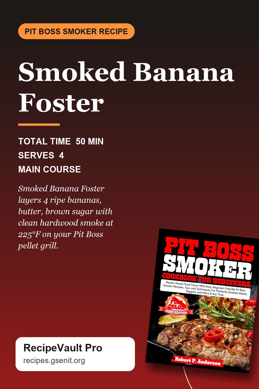 Smoked Banana Foster