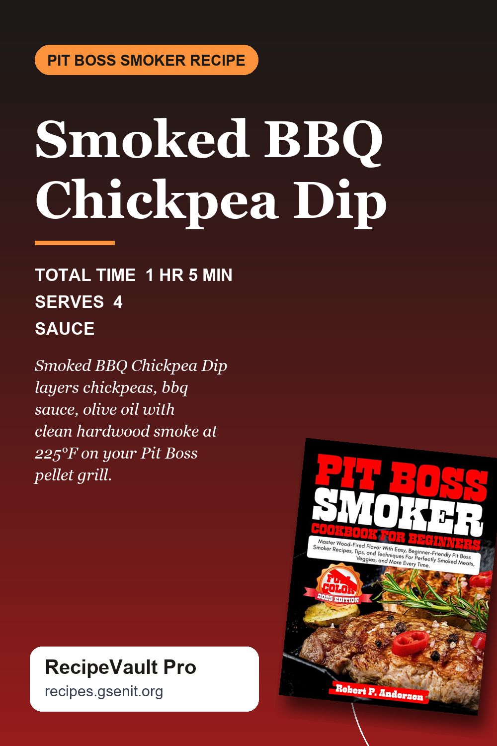 Smoked BBQ Chickpea Dip