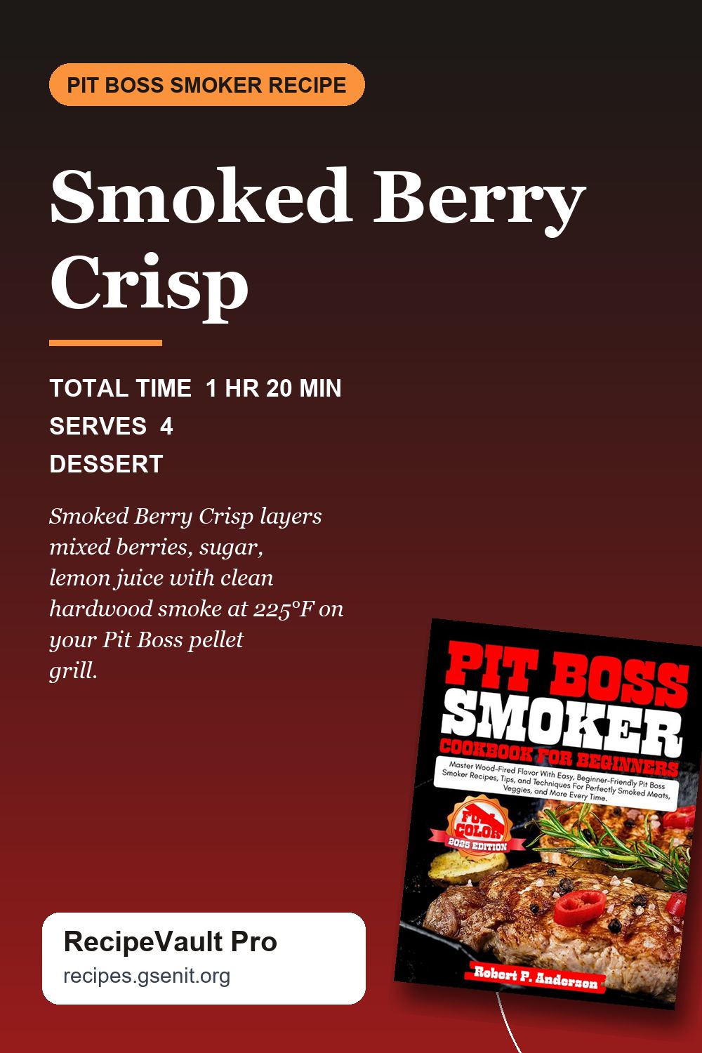 Smoked Berry Crisp