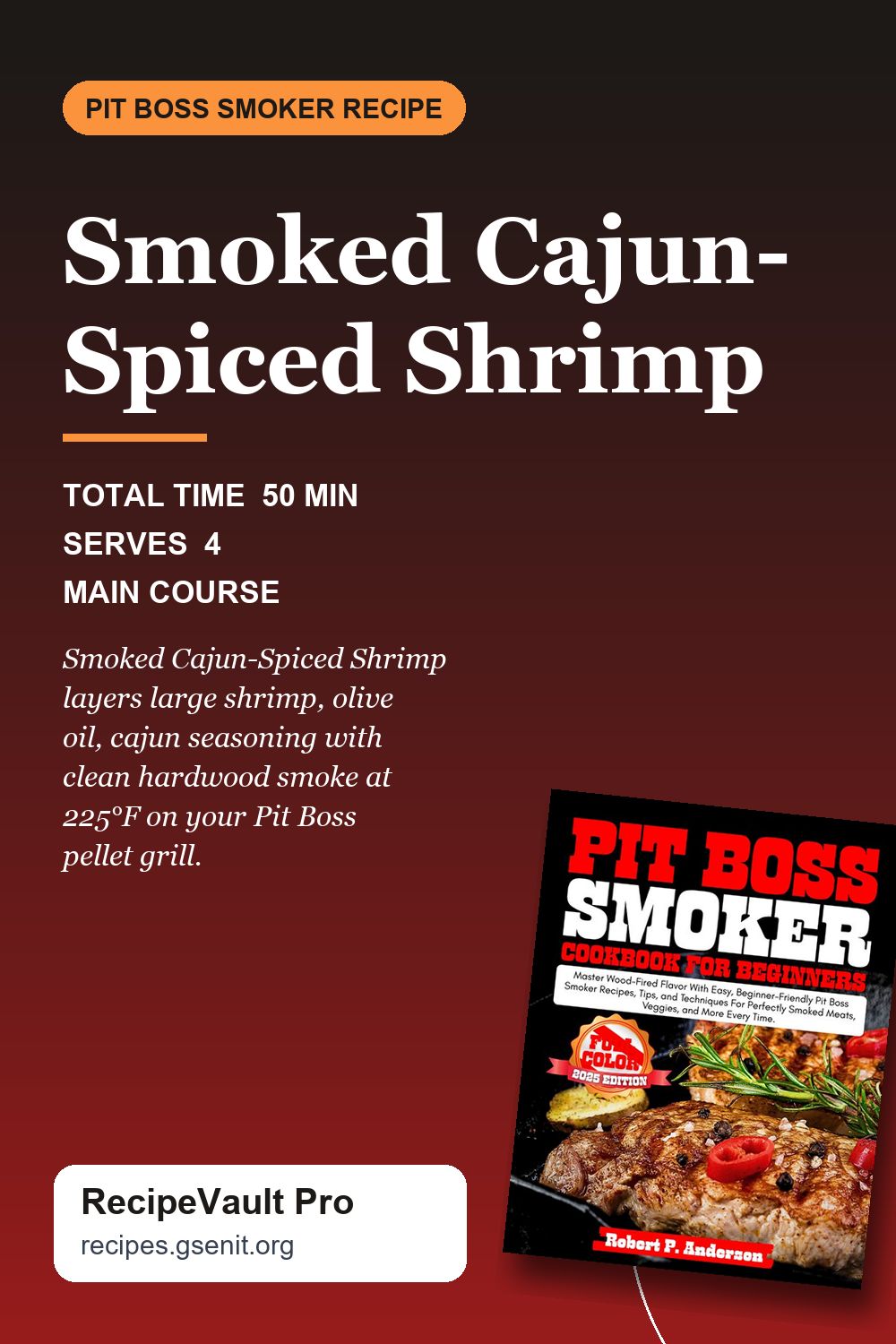 Smoked Cajun-Spiced Shrimp