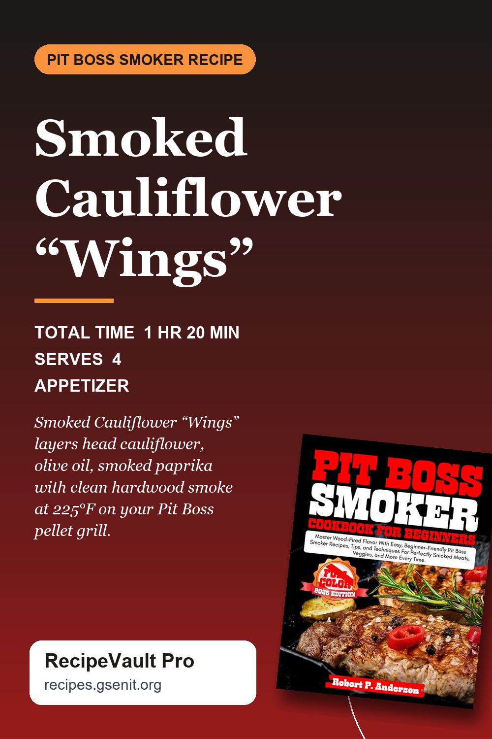 Smoked Cauliflower “Wings”