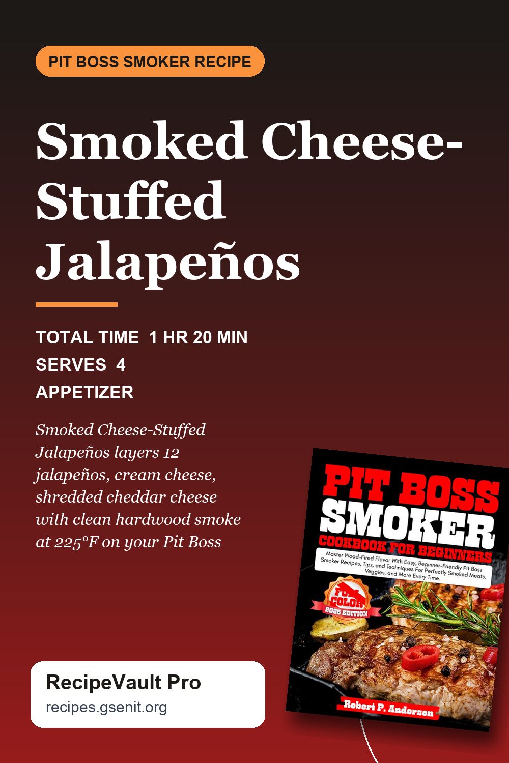 Smoked Cheese-Stuffed Jalapeños