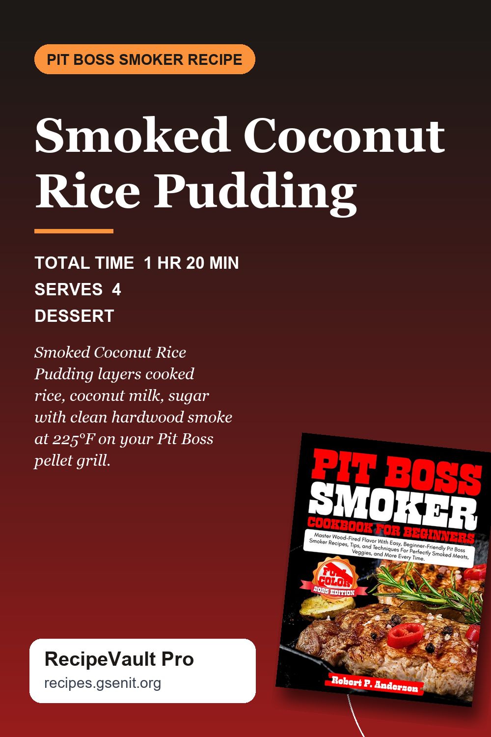Smoked Coconut Rice Pudding