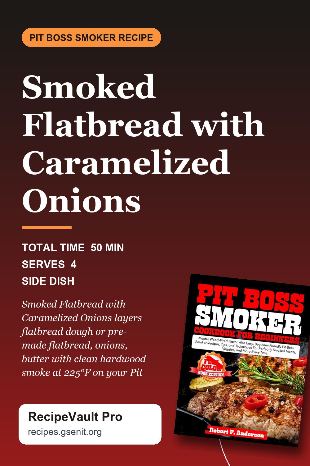 Smoked Flatbread with Caramelized Onions