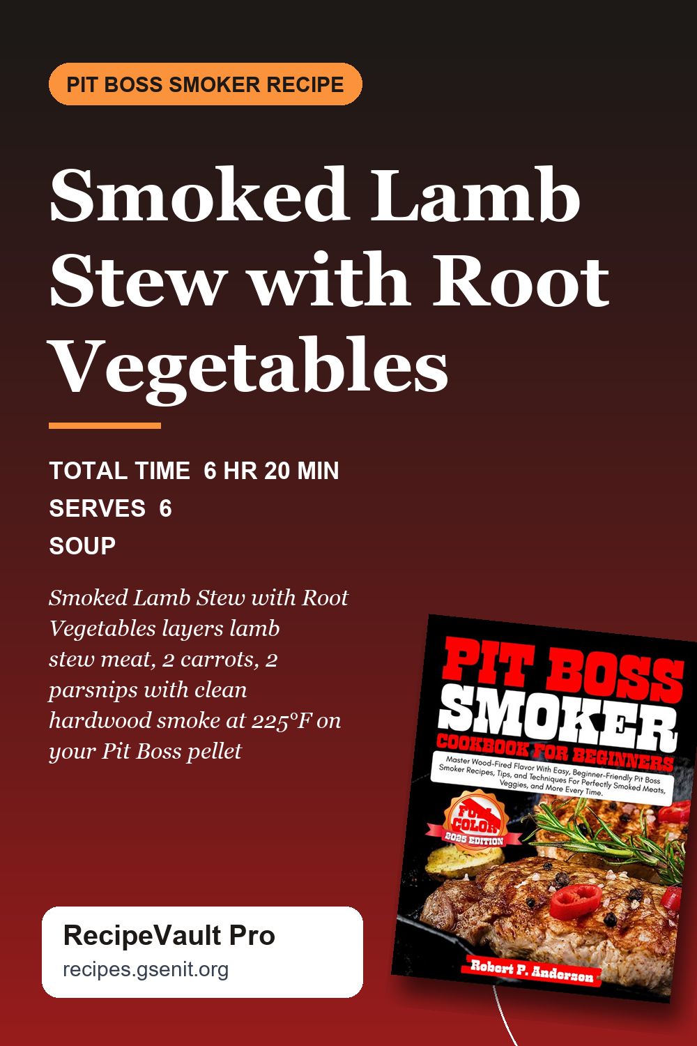 Smoked Lamb Stew with Root Vegetables