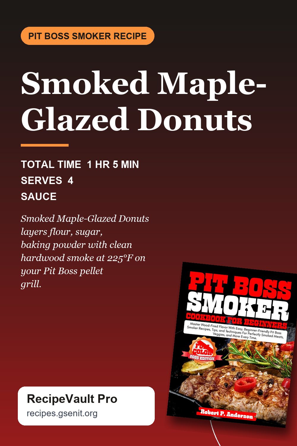 Smoked Maple-Glazed Donuts