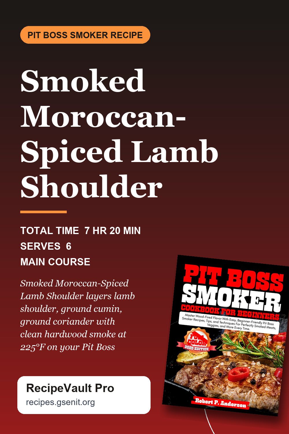Smoked Moroccan-Spiced Lamb Shoulder