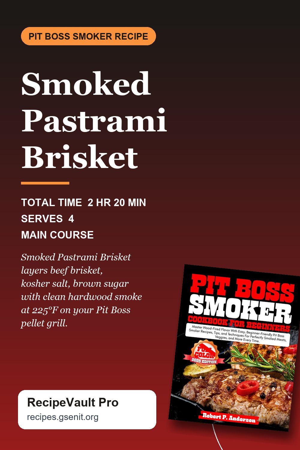 Smoked Pastrami Brisket