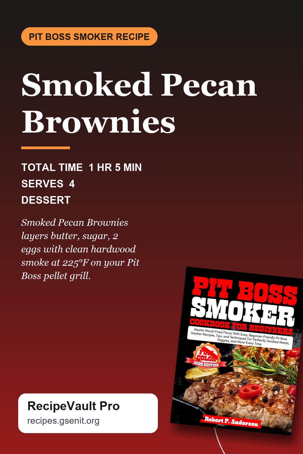 Smoked Pecan Brownies