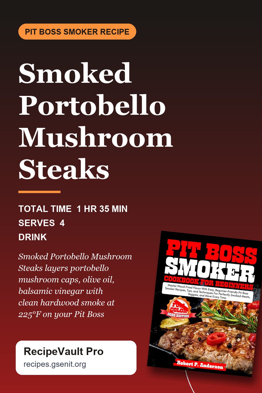 Smoked Portobello Mushroom Steaks