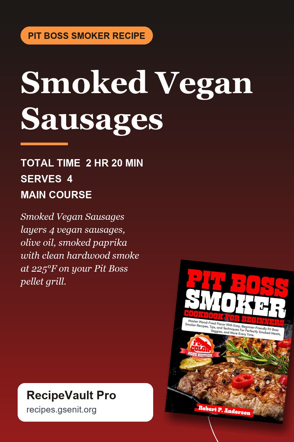 Smoked Vegan Sausages