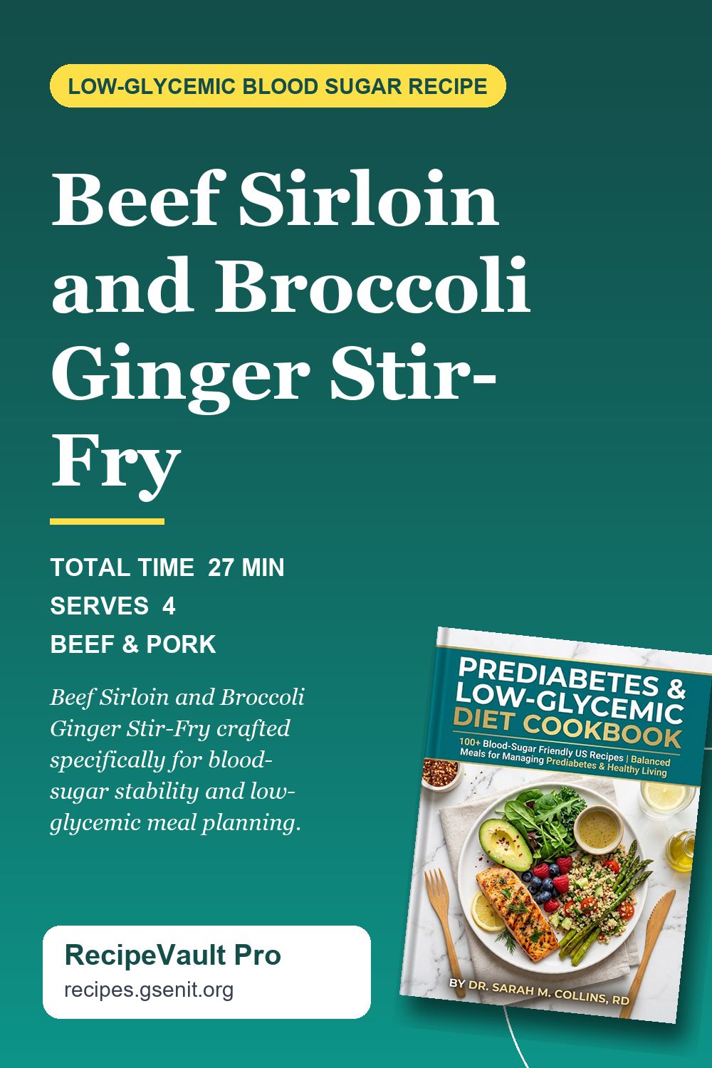 Beef Sirloin and Broccoli Ginger Stir-Fry
