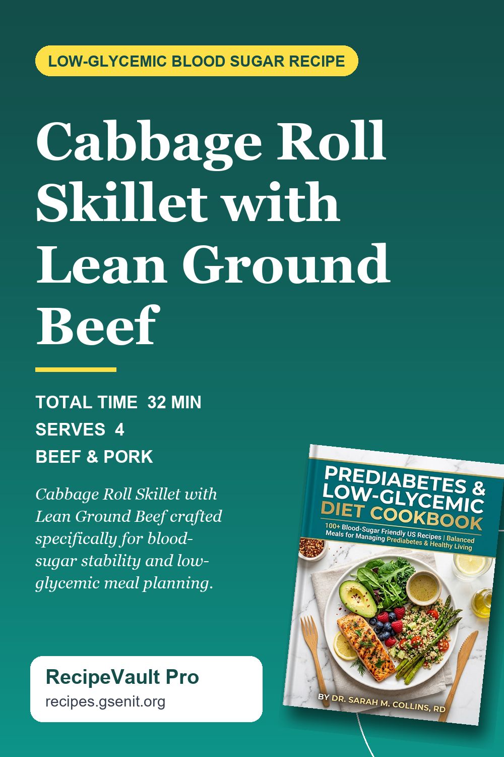 Cabbage Roll Skillet with Lean Ground Beef