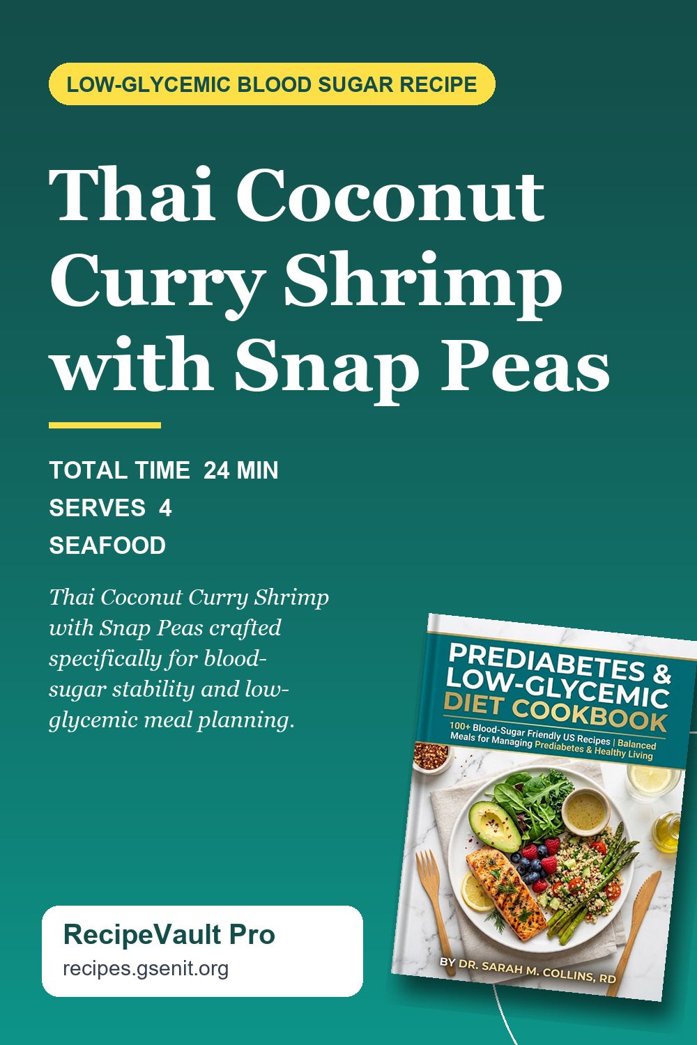 Thai Coconut Curry Shrimp with Snap Peas