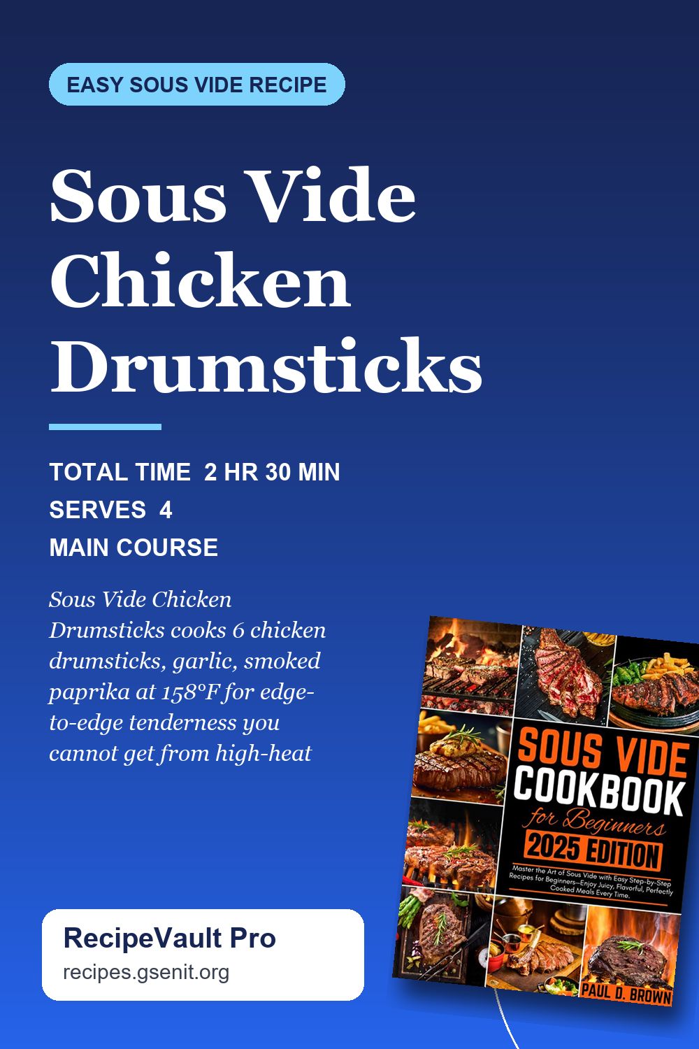 Sous Vide Chicken Drumsticks