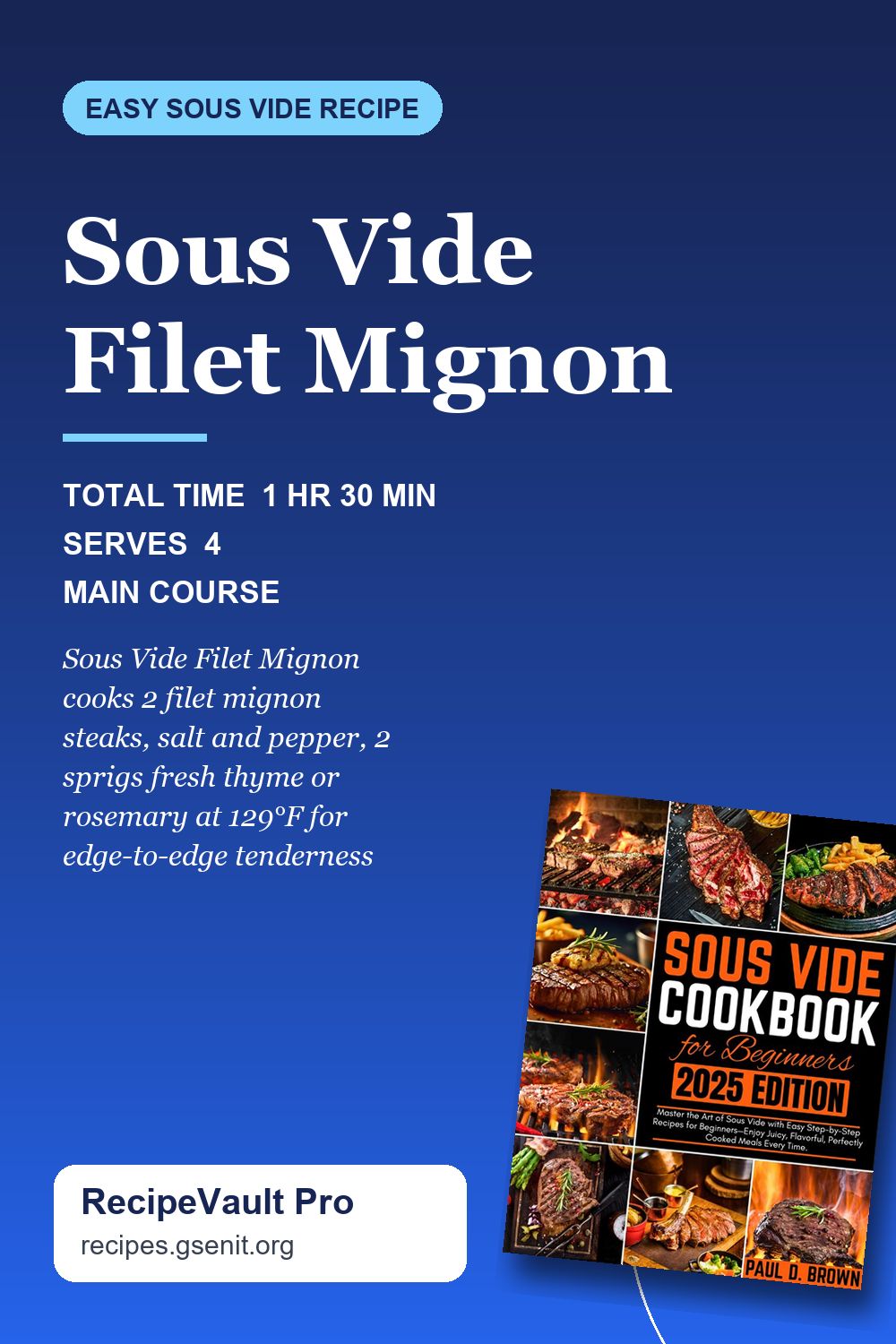 Sous Vide Filet Mignon