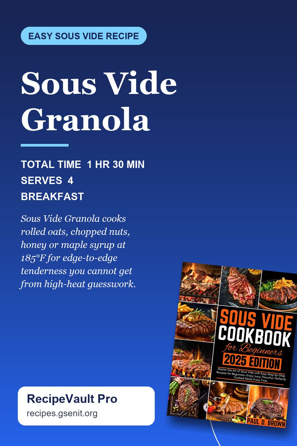 Sous Vide Granola