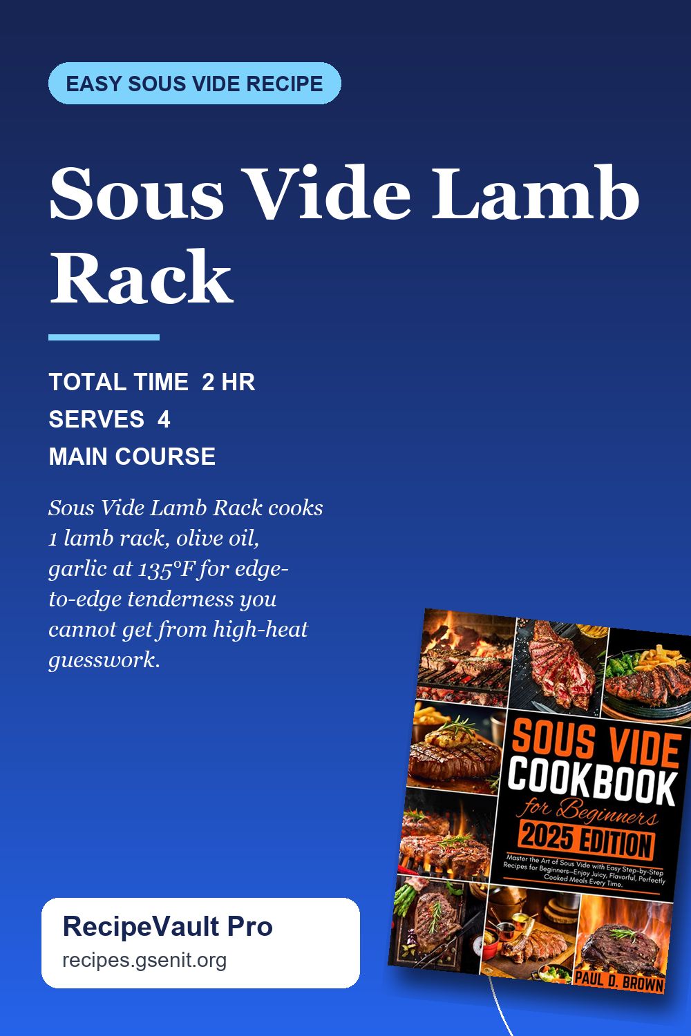 Sous Vide Lamb Rack