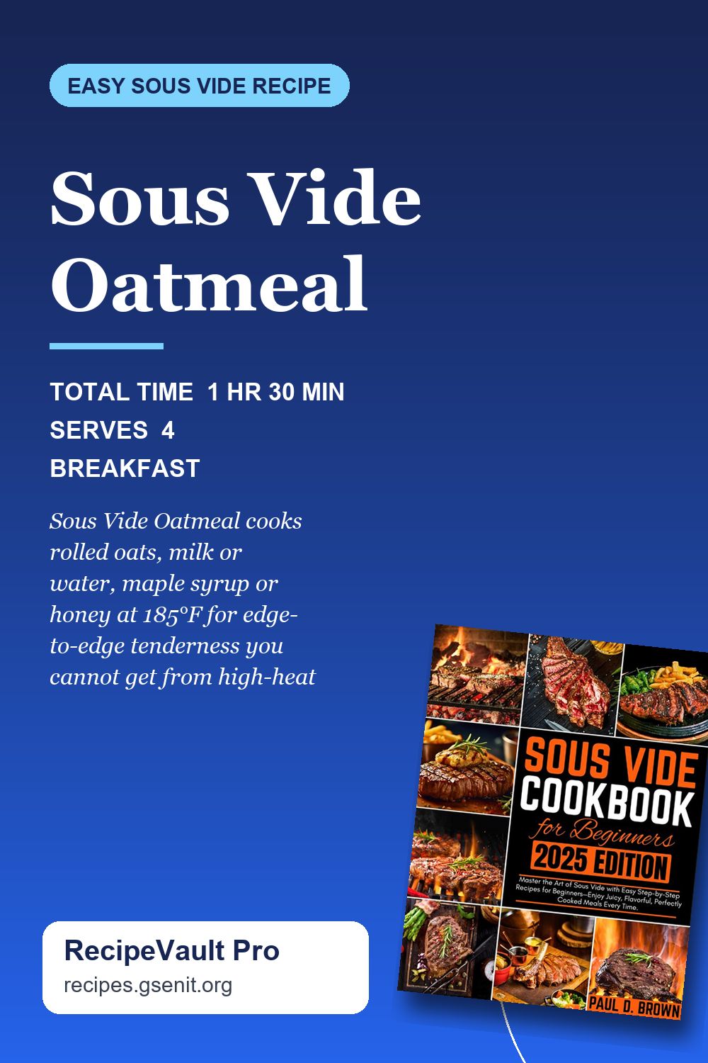 Sous Vide Oatmeal