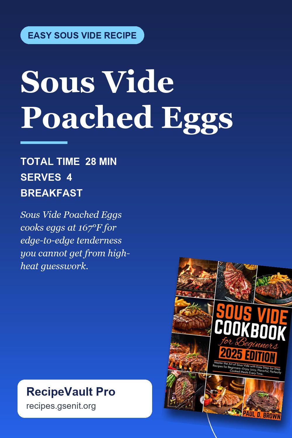 Sous Vide Poached Eggs
