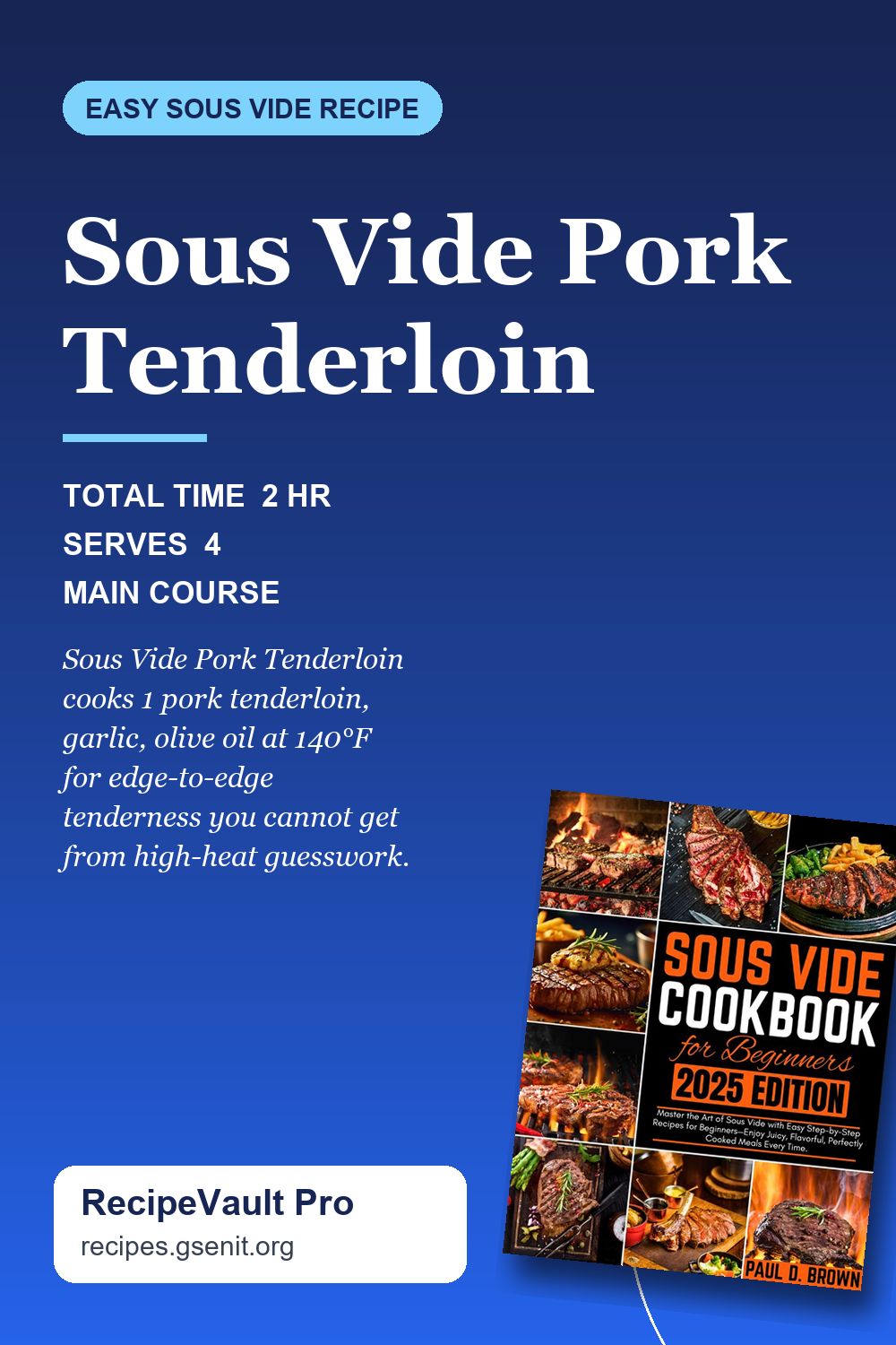 Sous Vide Pork Tenderloin