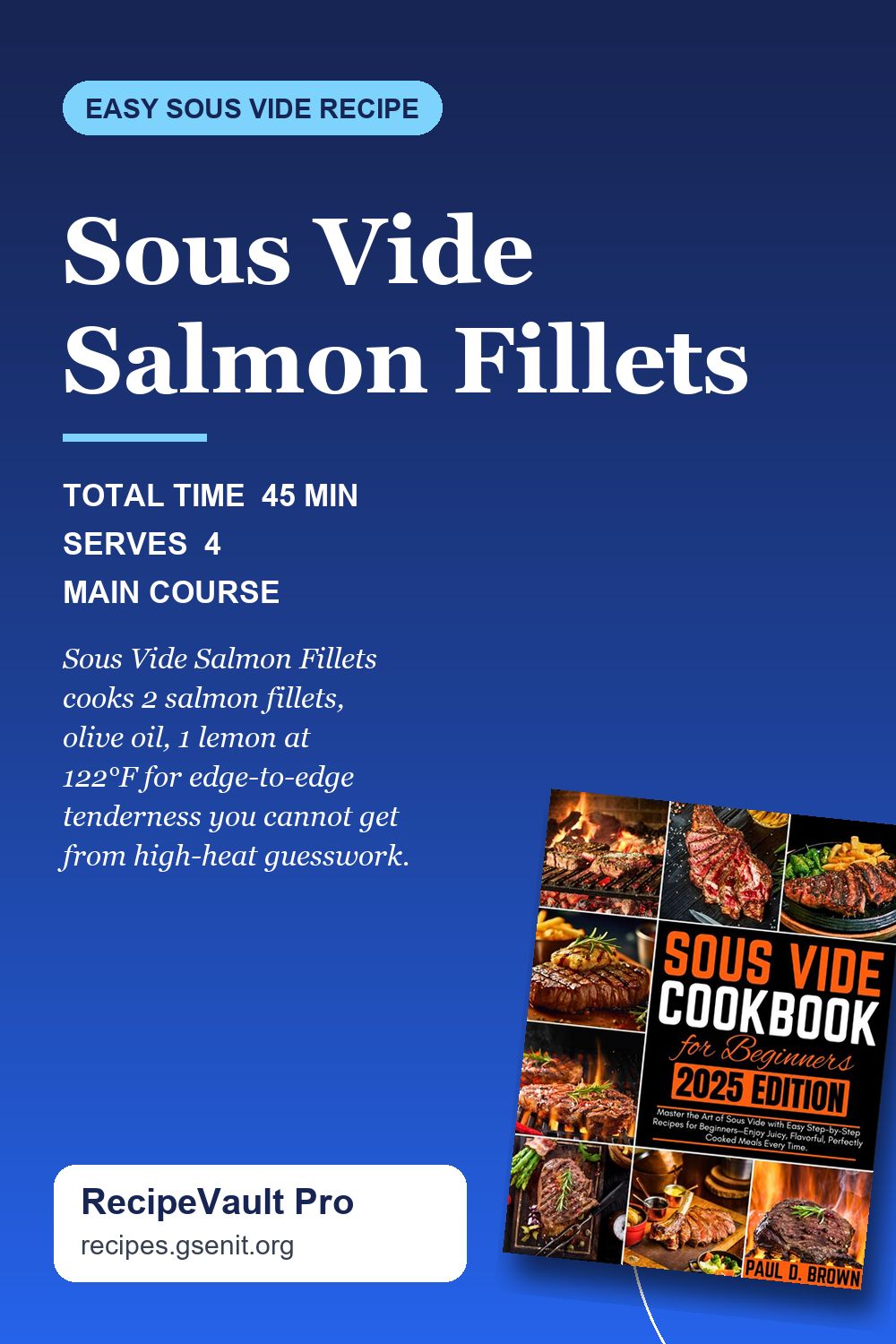 Sous Vide Salmon Fillets