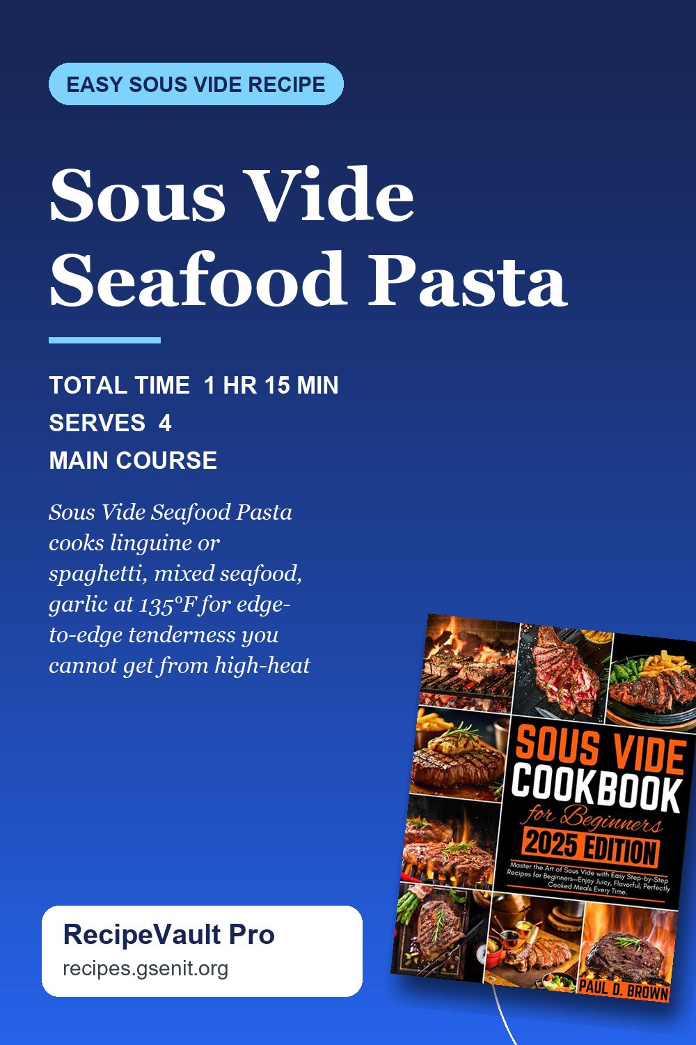 Sous Vide Seafood Pasta