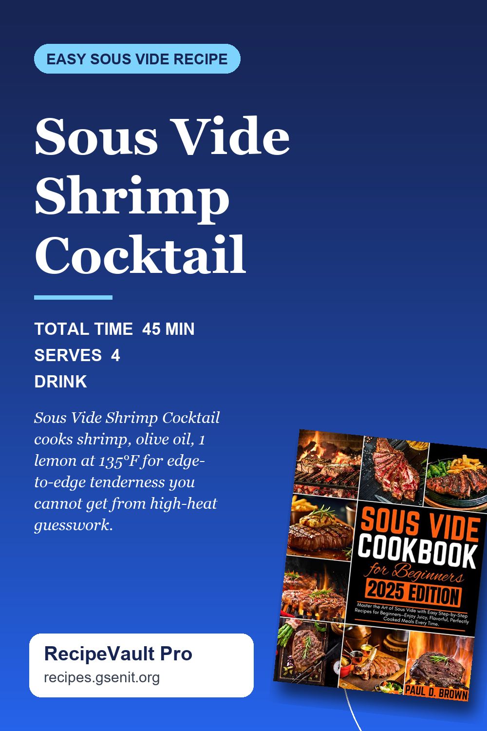 Sous Vide Shrimp Cocktail
