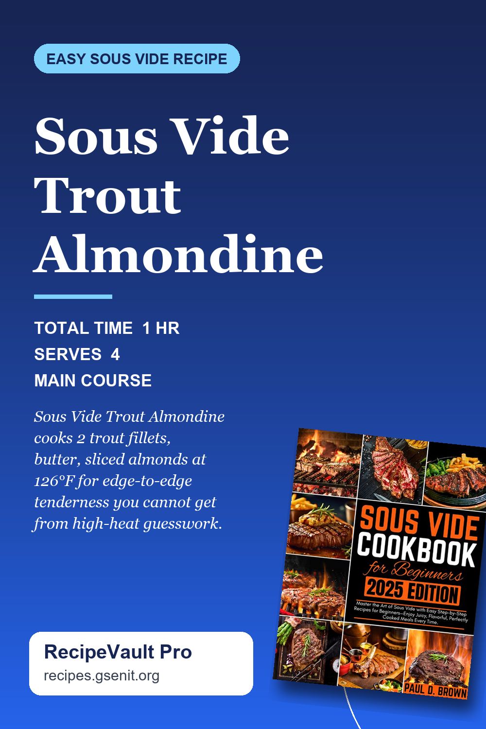 Sous Vide Trout Almondine